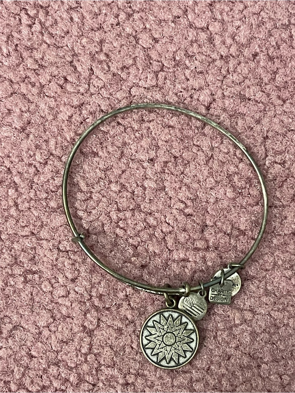 Alex & Ani Silver bangle